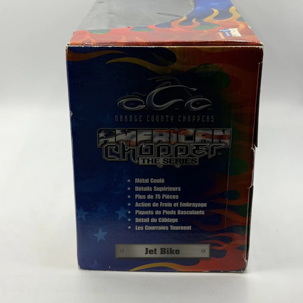 2004 DIECAST JET BIKE AMERICAN CHOPPER MOTORCYCLE 1:10 by ORANGE COUNTY CHOPPERS